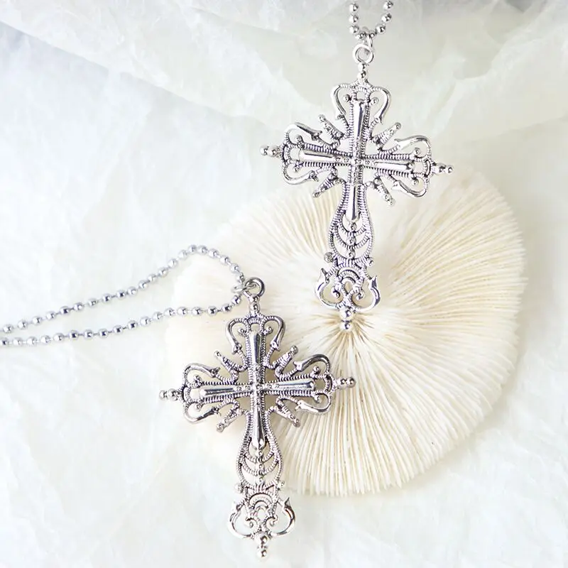 Cross Necklace Goth Vintage | Cross Necklace Jewelry Goth