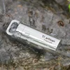 Tiartisan Pill Cases Kitchen Storage Box Capsule Drug Home Pure Titanium Cartridge Pillcase Keychain Waterproof Delicate Ta6170 6