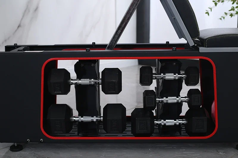 Home Gym Weight Bench Storage Foldable Sit Up Workout Benchs Press Multifunctional Adjustable Dumbbell Bench With Storage