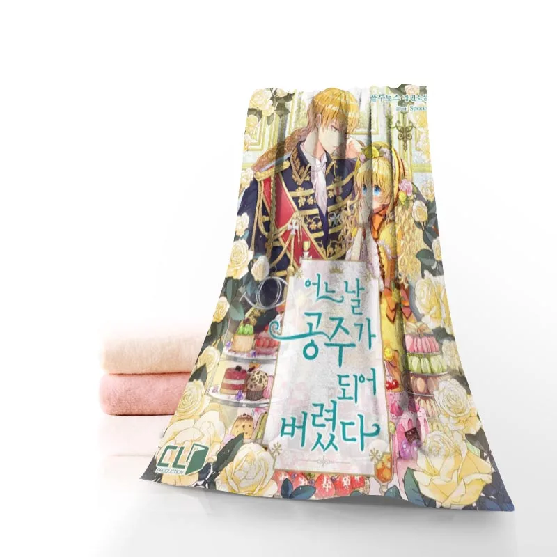 

Хлопчатобумажное полотенце Who Made Me A Princess с принтом на заказ/фототкань для детей мужчин женщин размер 35x75 см 0506