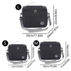 Capacity hand-held with shoulder strap insulated bag, lunch box bag, student thickened waterproof lunch bag。-zmt 2