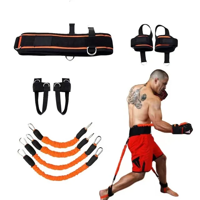 160LBS Heavy Duty Resistance Bands Set - Agility Training for Crossfit, Taekwondo, Boxing & Jump Training Equipment