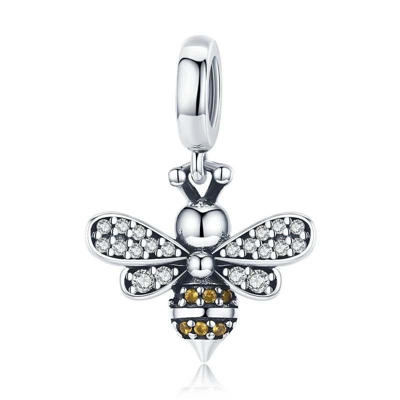 WOSTU Panda Bee Goldfish Charm Bead 5