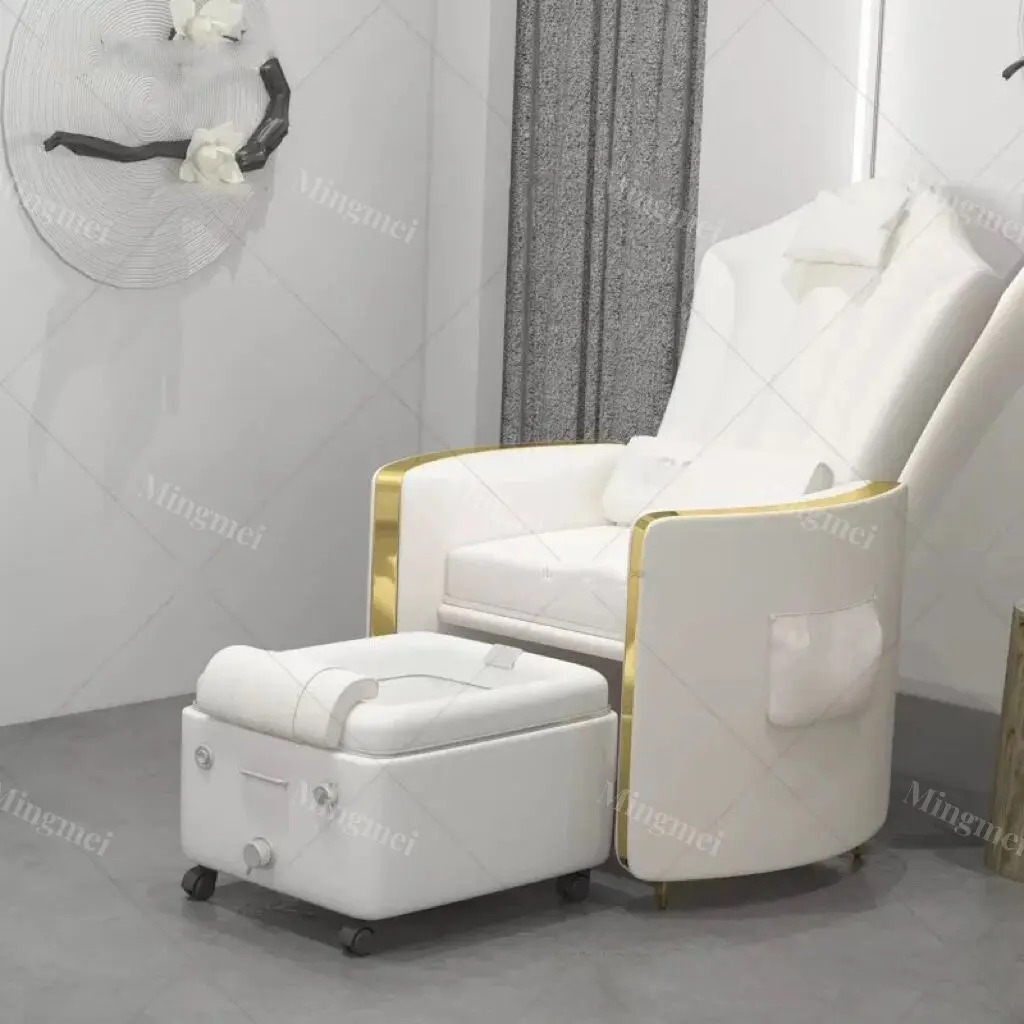 Description Picture 4 of itemBeauty Cover Pedicure Chair Electric Luxury Detailing Tattoo Pedicure Chair Recliner Equipments Poltrona Pedicura Home Furniture