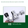 0-25mpa Pressure Reducer Argon Gas Pressure Regulator Gauge Welding Mig Tig Control Easy Installation 5/8" Thread new 5