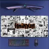 Anime Haikyuu Mousepads Monster Large Mouse Mat Big Desk Pad Non Slip Rubber Mouse Pad Big Keyboard Mats Mouse Pad 1