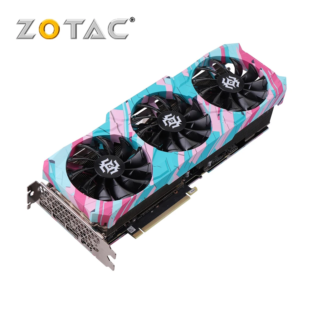 Schede Grafiche Zotac Geforce Rtx 3070-8Gd6 X-Gaming Oc Usate Rtx3070 Gpu Da 8Gb Per Scheda Video Nvidia Rtx 3070 8G X Gaming 14000Mhz