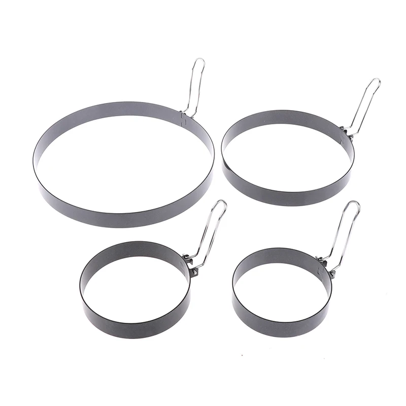 9/10/15/20cm Pancake Ring Mold Metal Fried Egg Shaper Non Stick Egg Cooking Ring Homemade Round Omelet Mold egg cooking mold