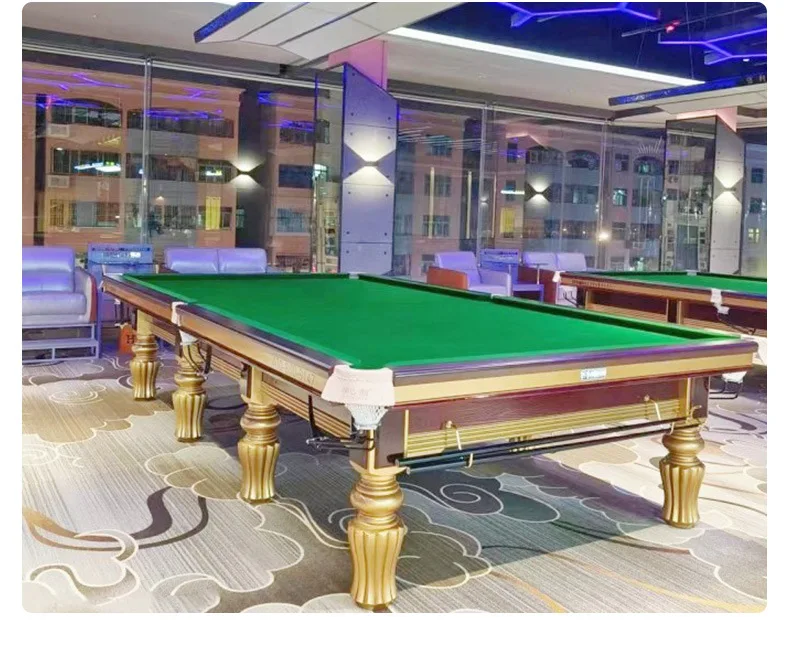 Luxury home solid wood load-bearing 7ft 8ft 9ft 10ft billiards snooker table