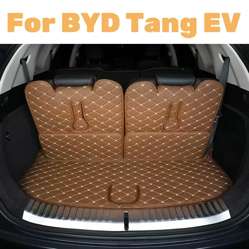 

Аксессуары для салона автомобиля BYD Tang EV 2022 2023 7 мест коврики для багажника подкладка для груза защита от грязи