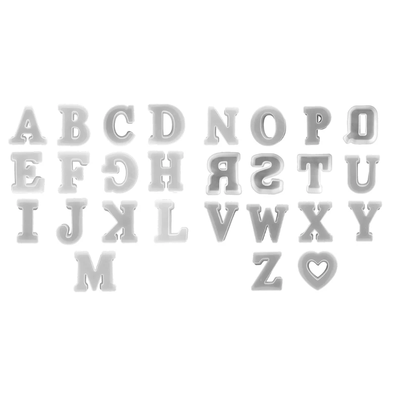 

Letter Resin Mold Mold Letter Home Decoration Mold Handmade Jewelry