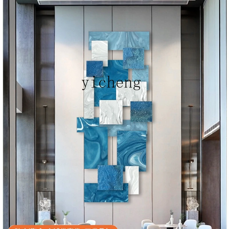 

XL Marble Abstract Living Room Painting Decorative Painting Three-Dimensional Mural Space Extension Hanging Painting