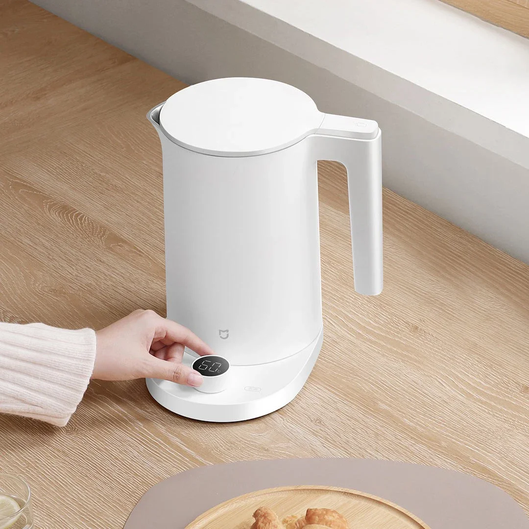 Electric Kettle Thermostatic 2Pro Stainless Smart LED Display Stepless Temperature Adjustable APP Wireless Control For XIAOMI MIJIA