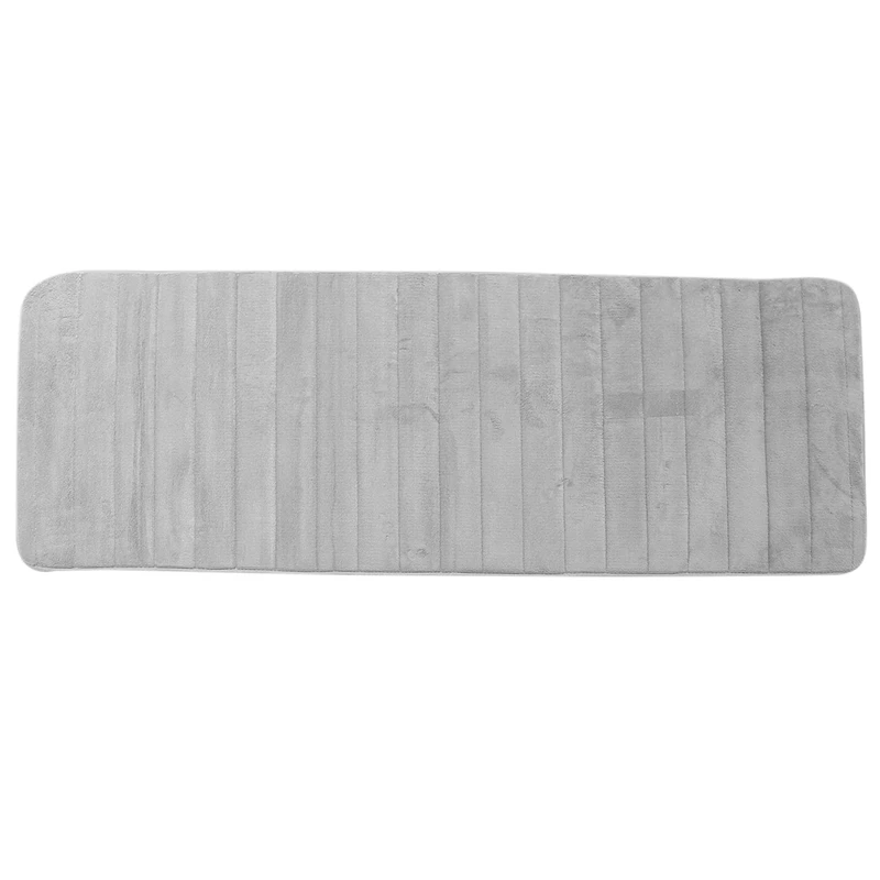 Memory Foam Soft Bath Mats - Non Slip Absorbent Bathroom Rugs Extra Large  Size Runner Long Mat For Kitchen Bathroom Floors 60X16 - AliExpress