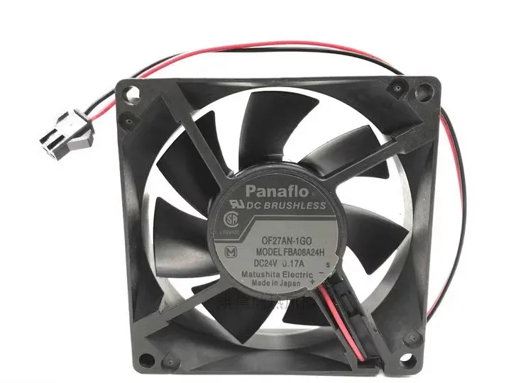 

Бесплатная доставка оригинальный 8025 FBA08A24H DC24V 0.17A 8 см инверторный охлаждающий вентилятор
