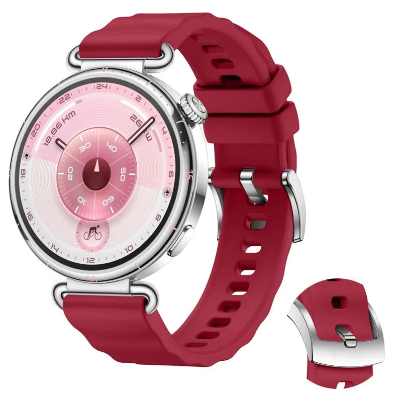 18mm Official Silicone Fashion Wave Bracelet