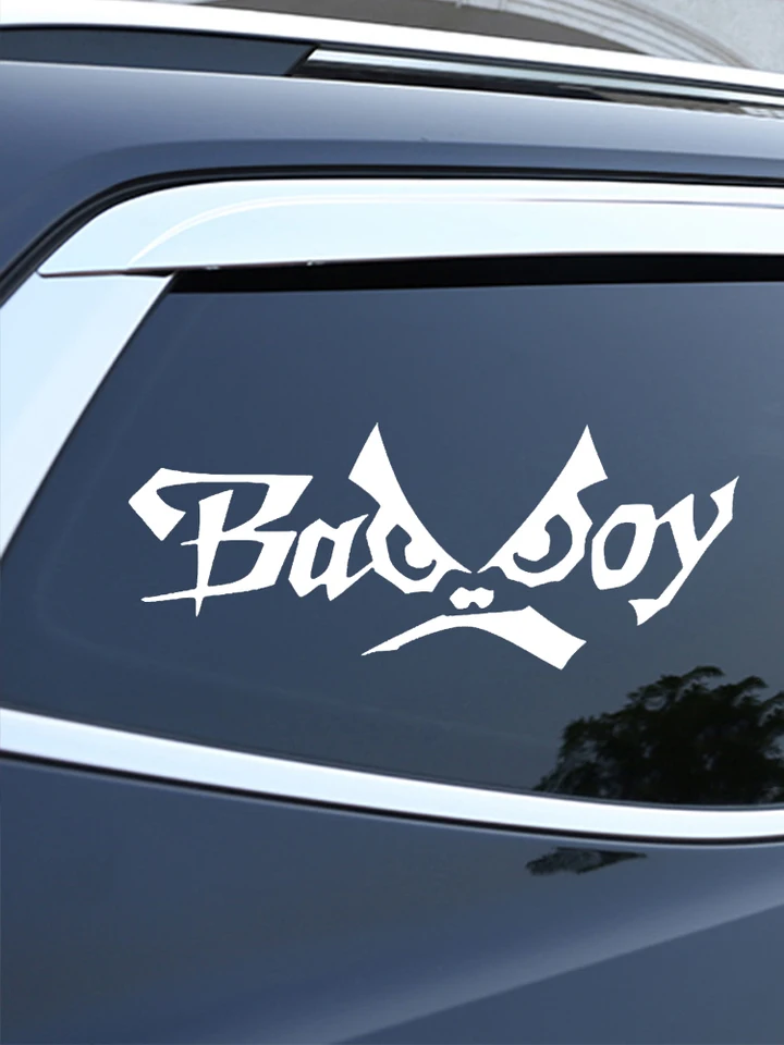 Bad Boy Club Die-Cut Vinyl Decal For Car Window, Truck, Laptop – Waterproof, Indoor/Outdoor