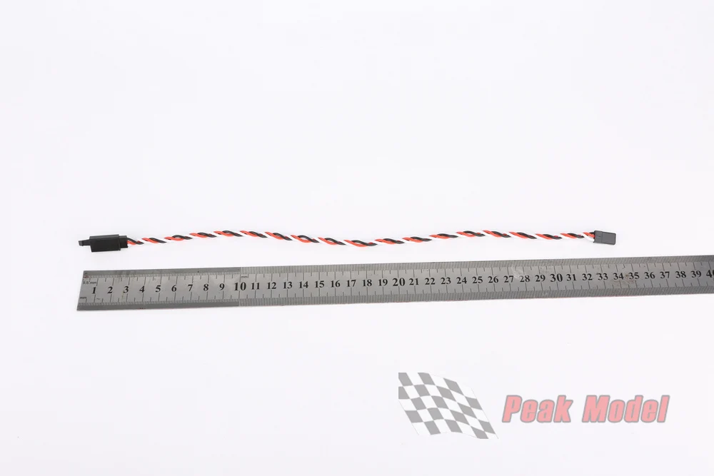 10 Teile/los 60 Kerne Heavy Duty Servo Verlängerung Draht Twisted Draht mit Neue Anti-losserung Schnalle FUTABA/JR Stecker – Detail 8