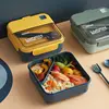 Lunch Box Bento Box For School Kids Office Worker Microwae Heating Lunch Container Food Storage Containers lunch box for kids 3
