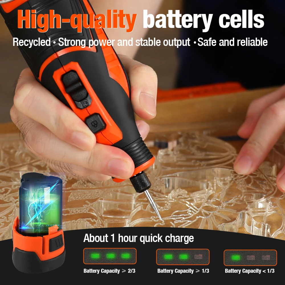 Battery-Powered Engraver Tool