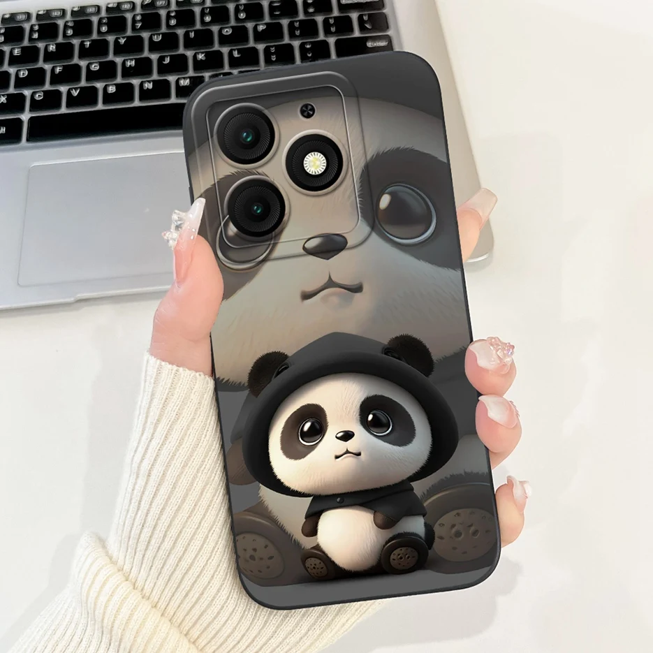 Cute Fashion Cartoon Soft TPU Phone Case - Stylish Protective Back Cover Bumper