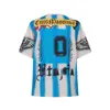 Real Photo Blue White Striped Jersey CACTUS JACK Short-sleeved Mesh Tee Fashion New Letter Pattern Eagle Print UTOPIA T-shirts 2