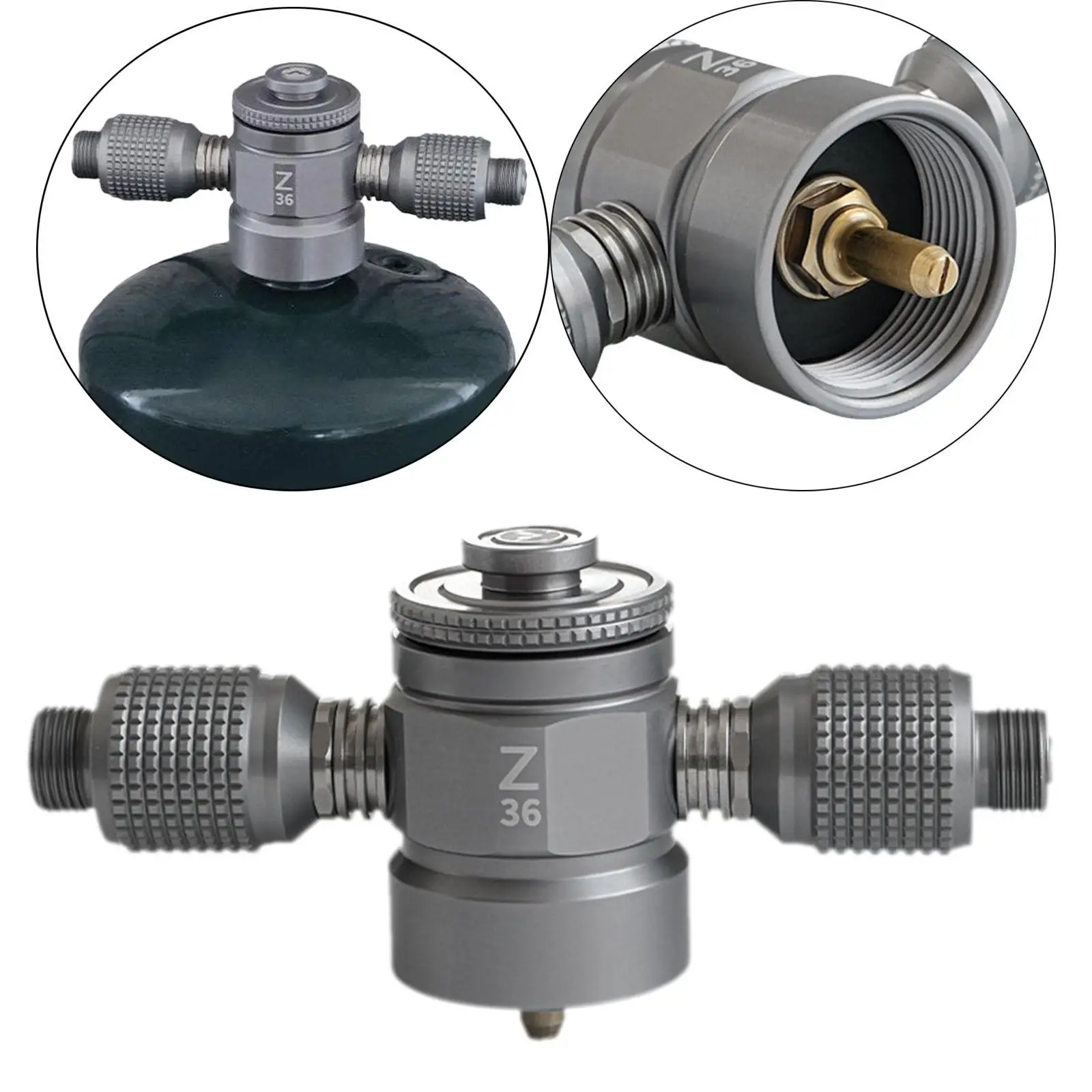 

3 Outlet Camping Grill Gas Stove Adapter for Family Gatherings Fishing BBQ