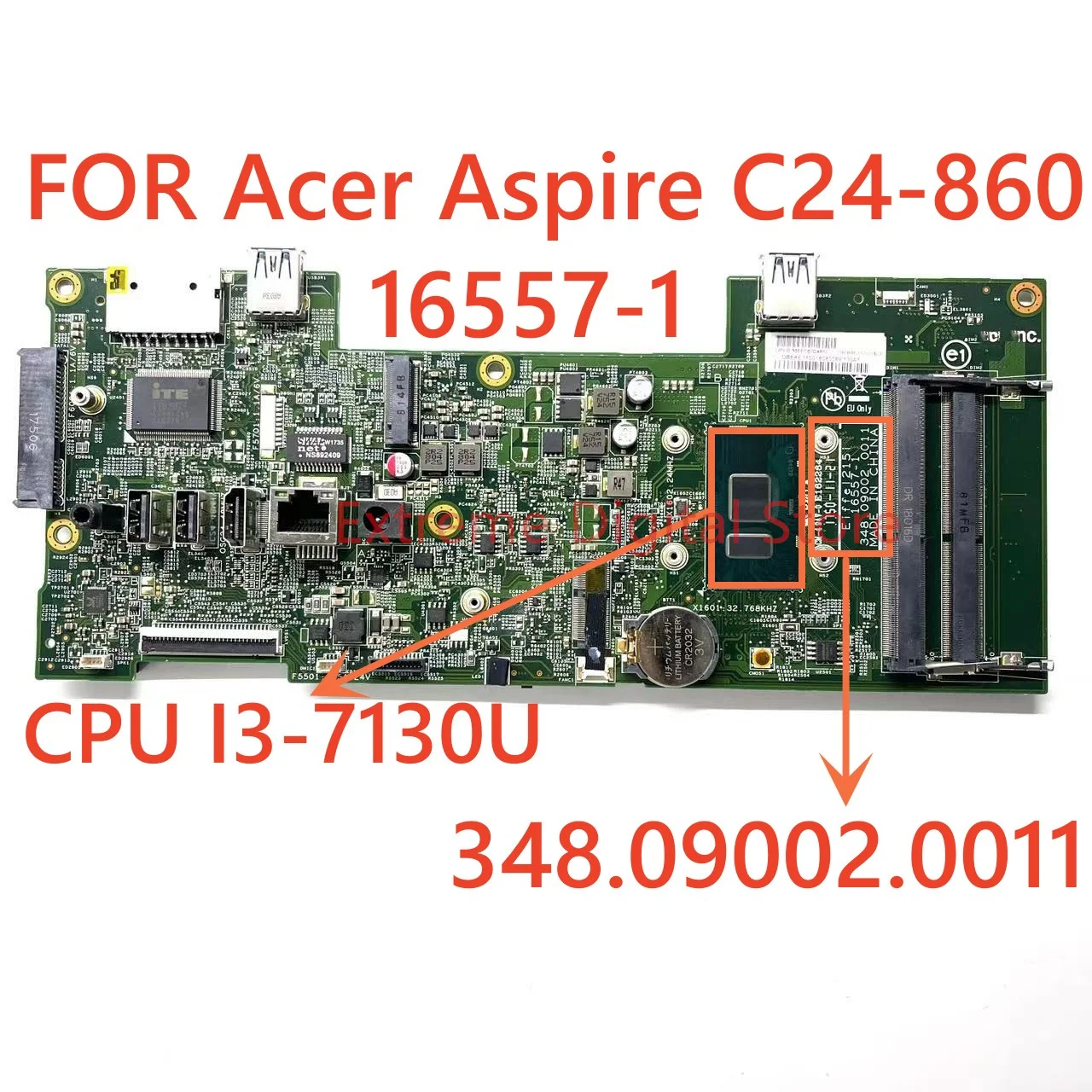 For-Acer-Aspire-C24-860-laptop-motherboard-16557-1-348-09002-0011-With ...