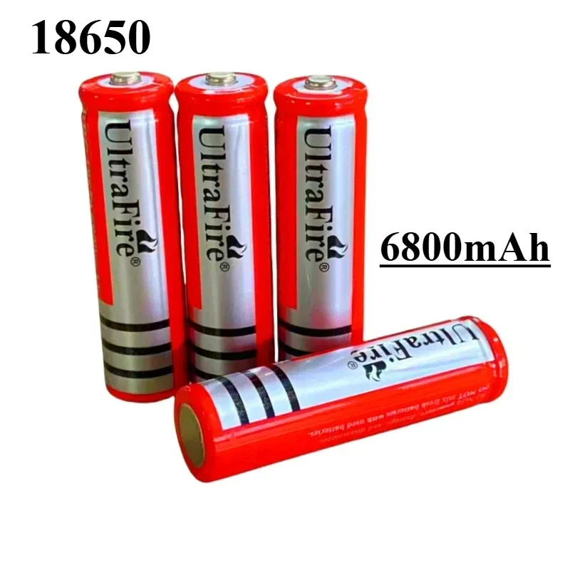 Lot de 10 Piles 18650 3,7V Rechargeables pour RC