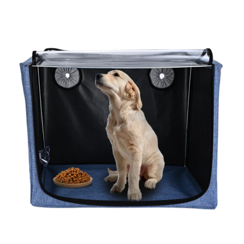 

Pet Atomization Nest Oxygen Inhalation Machine Dedicated Folding Cat Dog Oxygen Inhalation Box ICU Cage Pet Nebulizer Box