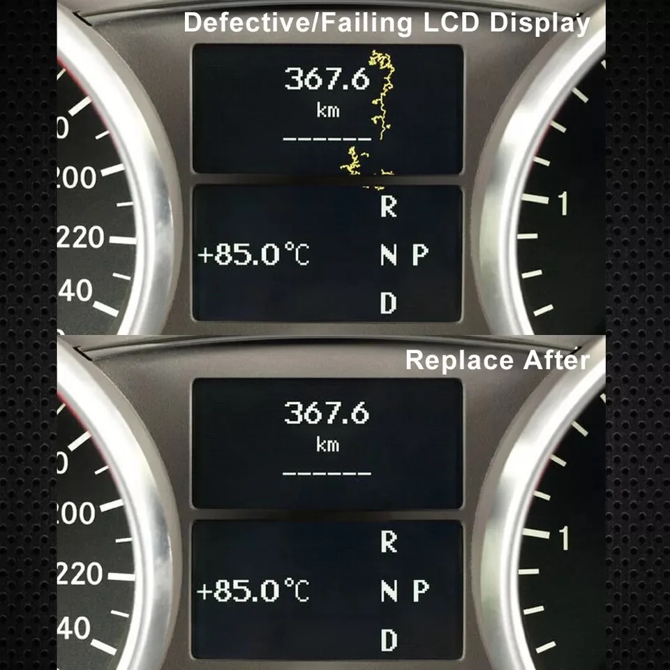 For Mercedes-Benz MB ML W164.GL X164.R-class W251 Instrument LCD Cluster Display