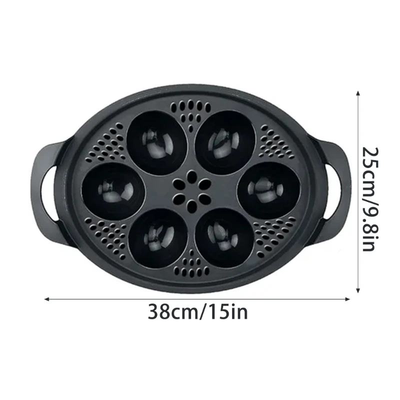 Kitchen Cooking Accessory Eggs Poachers Fit for Thermomix TM5 TM6 Cooker Tools Eggs Boiler Rack Mold Pastry Steam Basket