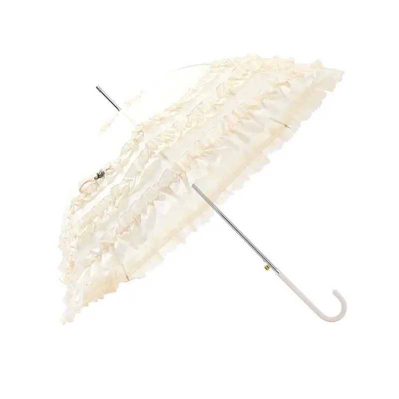 

Sun Umbrella Princess Style Vintage Sunshade Lace Lace Sun Protection Umbrella