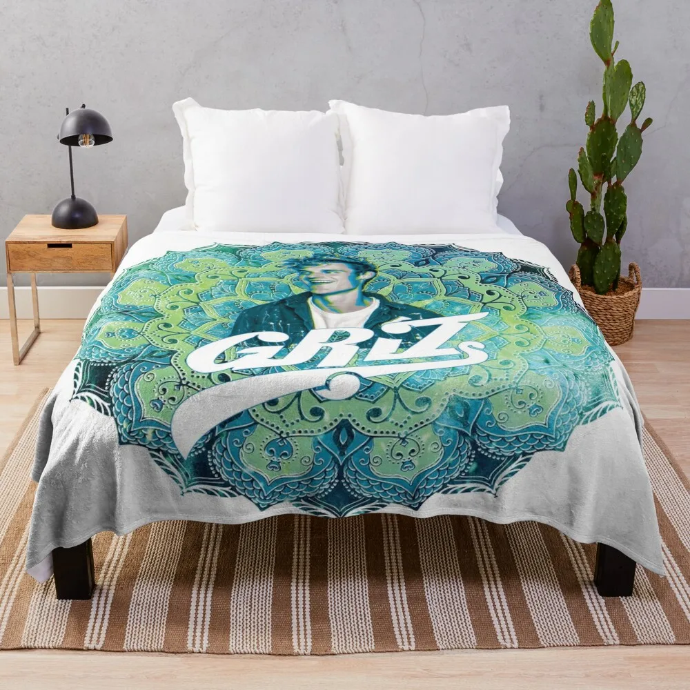 

Griz Mandala Throw Blanket Furry Blanket