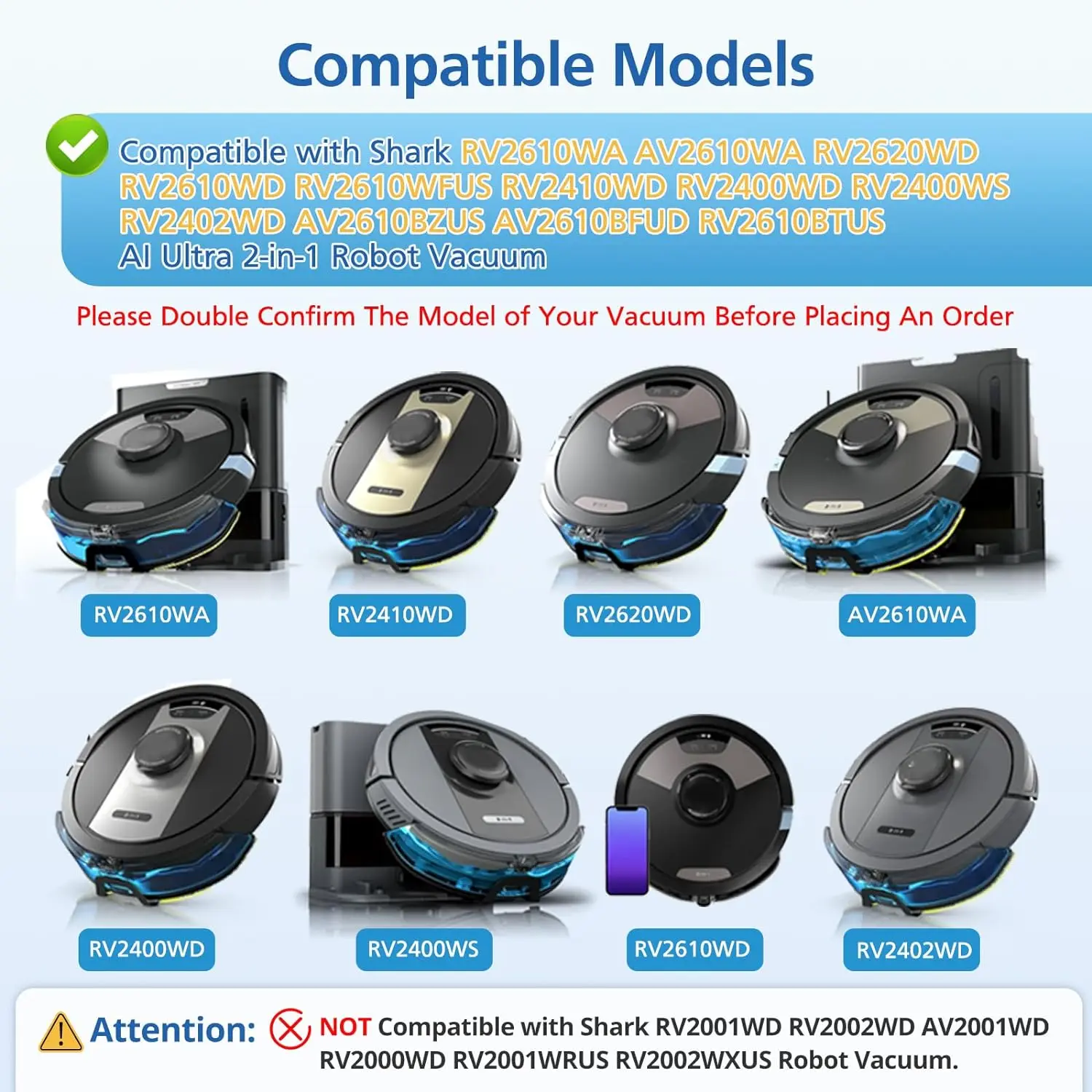 Amazon.com - JORAIR AV2610WA RV2610WA Vacuum Mop Replacement