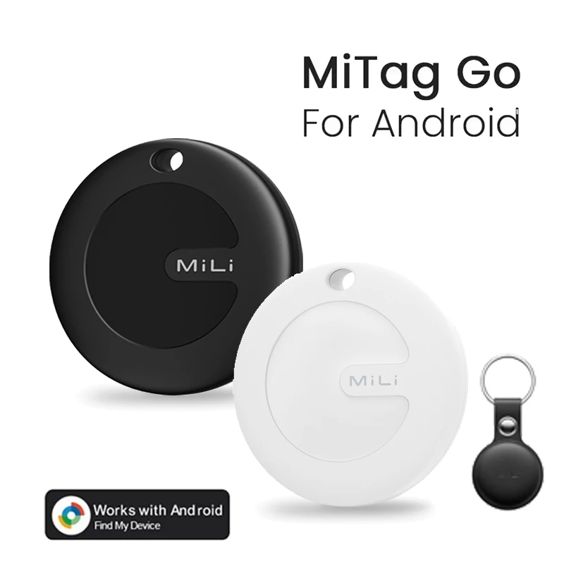 MiLi Smart GPS Tracker Go Bluetooth Tracker Anti-Lost Device for Android Work with Google Find Smart Locator MiTag anti lost tracker gps locator anti lose tracker item locator anti lost locator