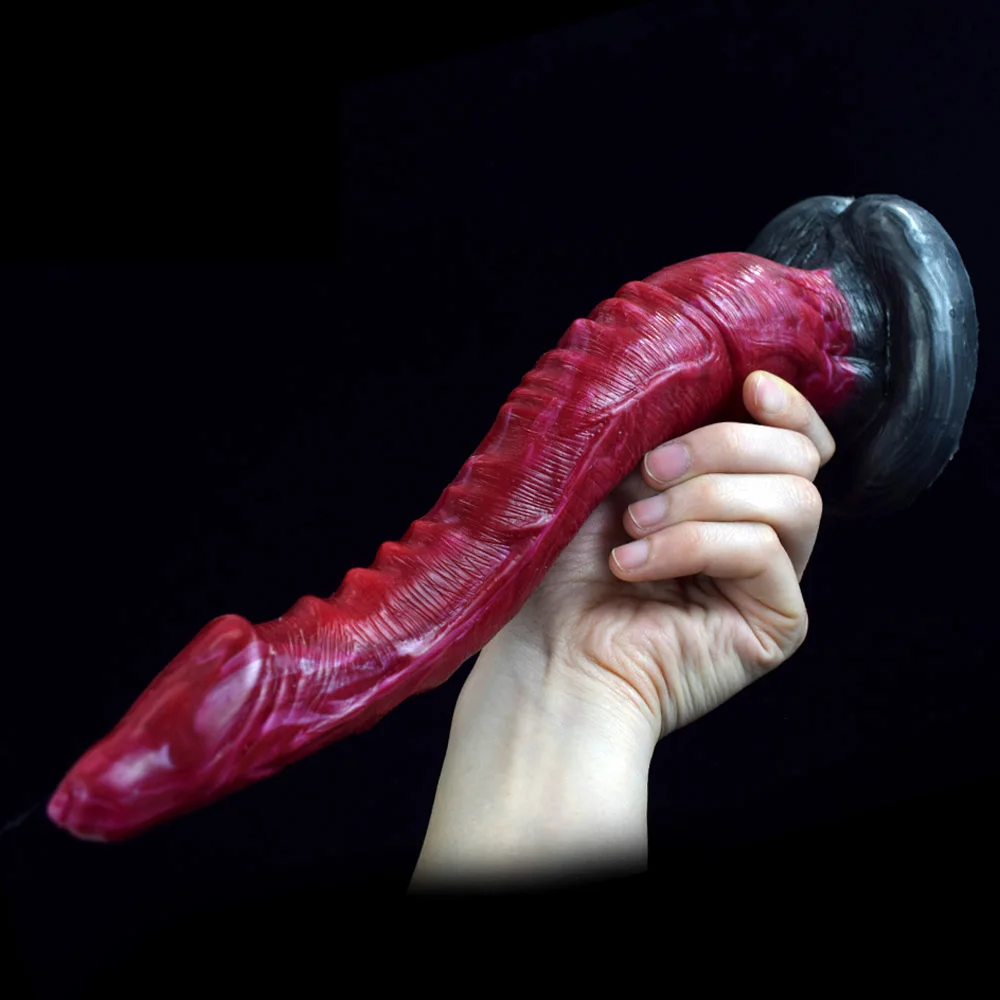 Dildo De Silicone Cabeça Do Grande Dragão Poll