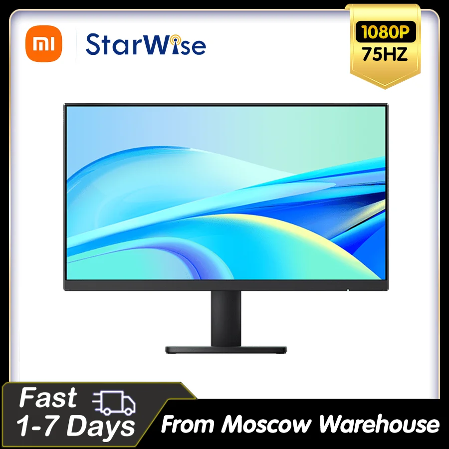  2022 New Xiaomi Redmi Monitor 21.45\" 1080P FHD 178° Wide Perspective 1920x1080 75Hz 16.7 Millon Colors Low Blue Light 