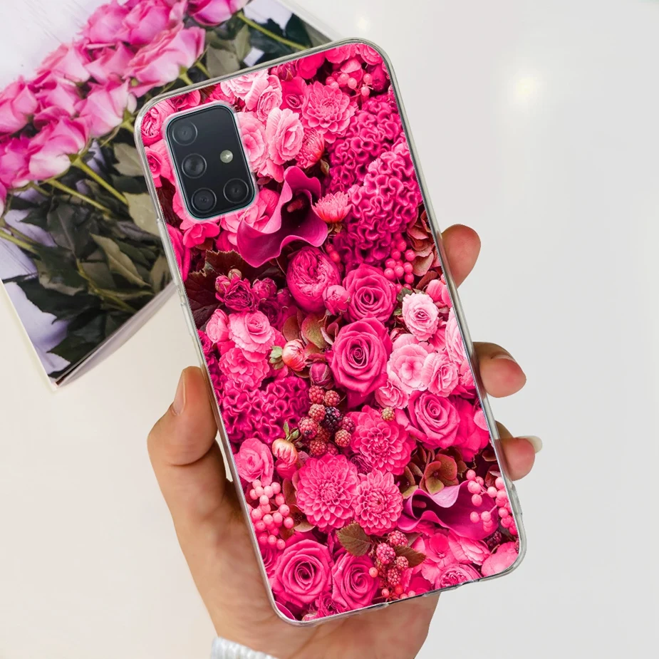 Luxury Painted Clear Silicone Phone Case - Soft Protective Cover