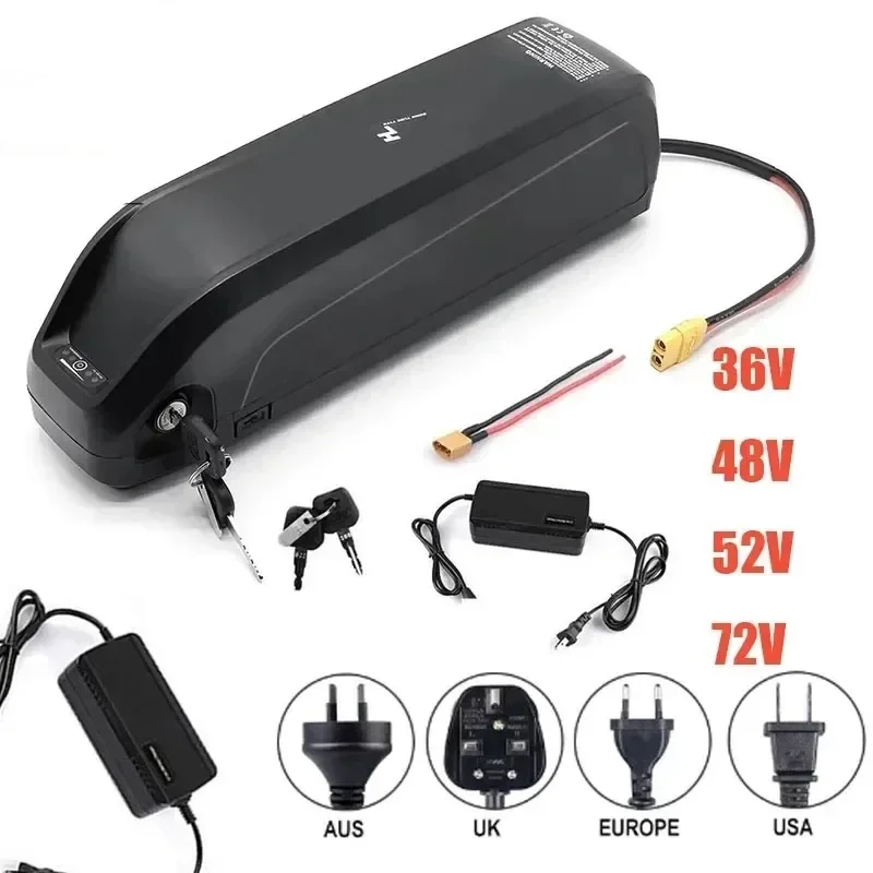 

Batería de litio para bicicleta eléctrica, pila potente 48v,18650 v,18650