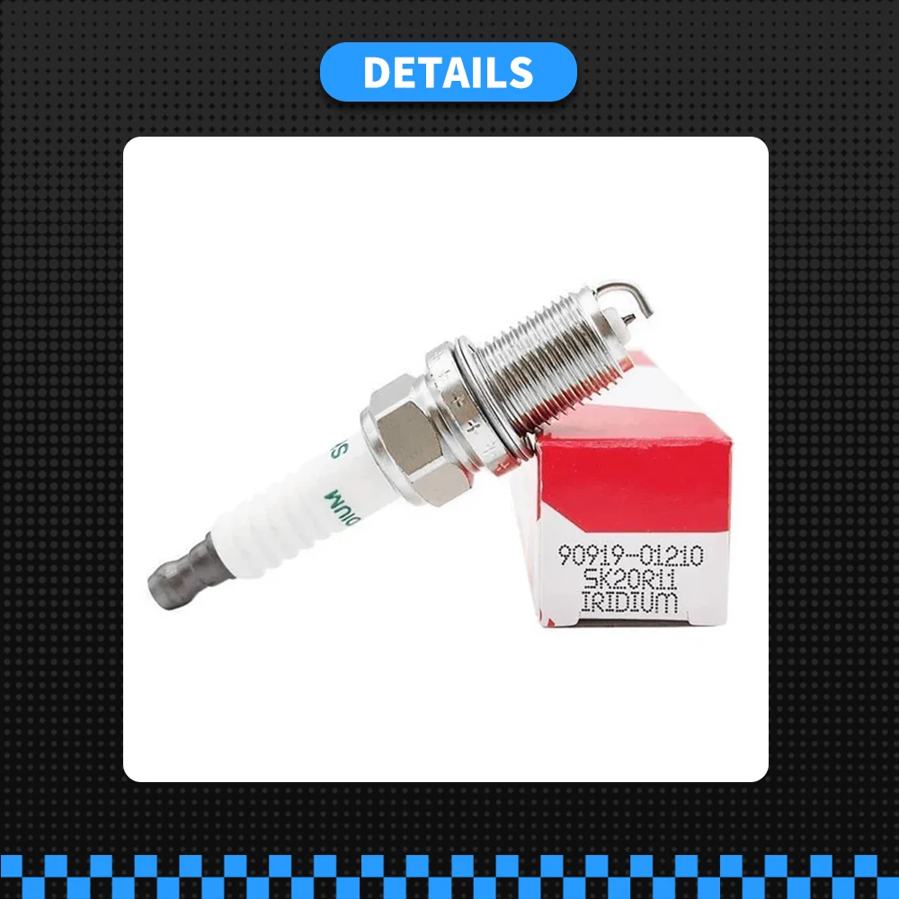 Spark Plug 4PCS 10PCS 90919-01210 SK20R11 Japan Iridium For Toyota Scion Camry RAV4 Tundra Lexus 4.7L/V8 9091901210
