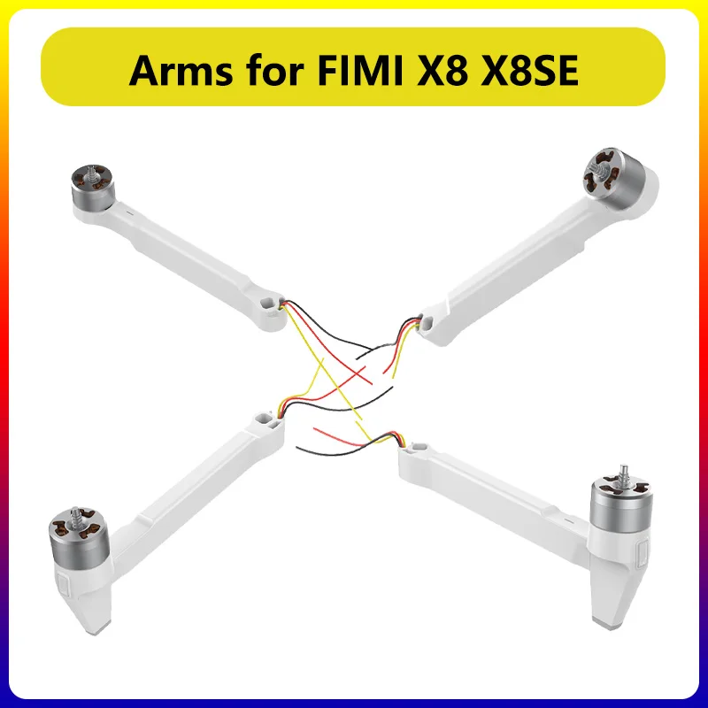 Drone Motor Arms Original FIMI X8 SE Drone Motor Arm Replacement for FIMI X8 SE V2 Quadcopter Spare Part