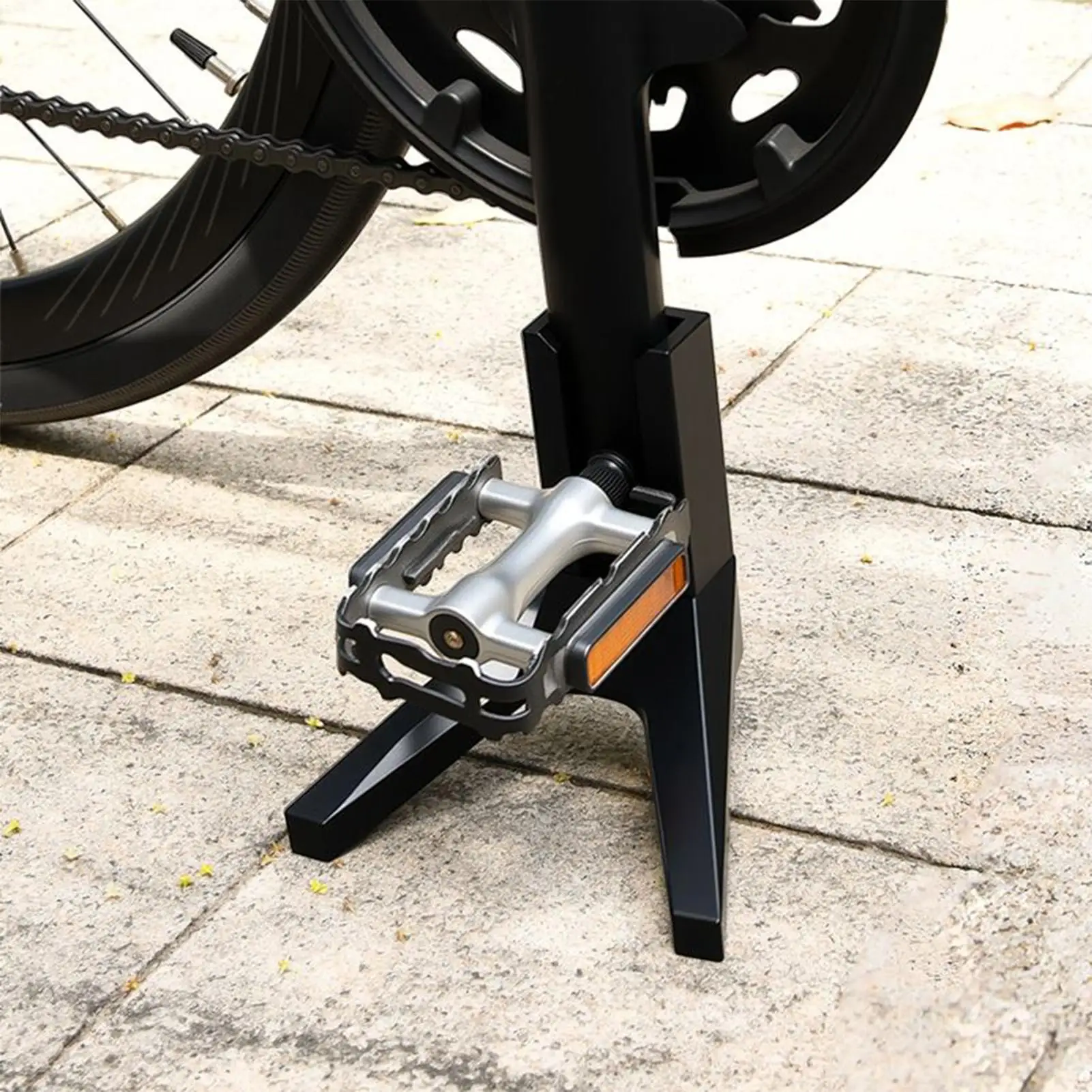 MTB 자전거 킥스탠드 산악 자전거 26인치 페달 지지대 후방 킥 스탠드 지지대 로드 산악 자전거용