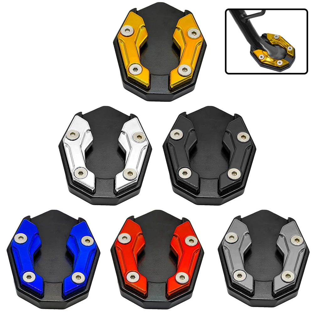 Scooter Motorcycle Kickstand Extender Foot Pad - Premium Side Stand Extension