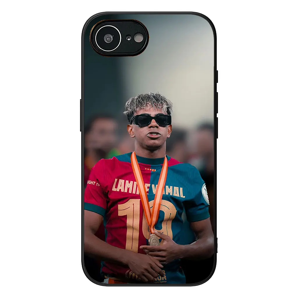 Soccer-Themed Protective Phone Cover with Spain No. 5 Design