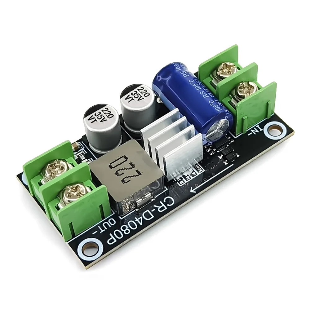 High-Power Adjustable Voltage Regulator with TVS Protection