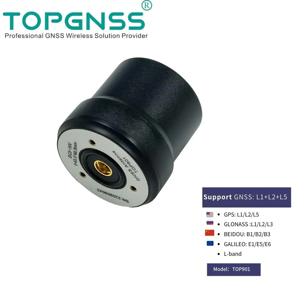 TOP901GNSSL1L2L5Unmannedvehiclehighprecisiondronemeasurement