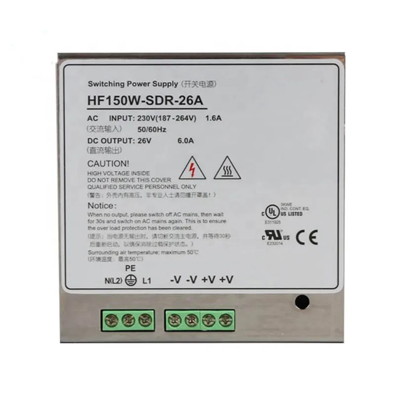 

Elevator Switching Power Supply HF150W-SDR-26A ID:55503909