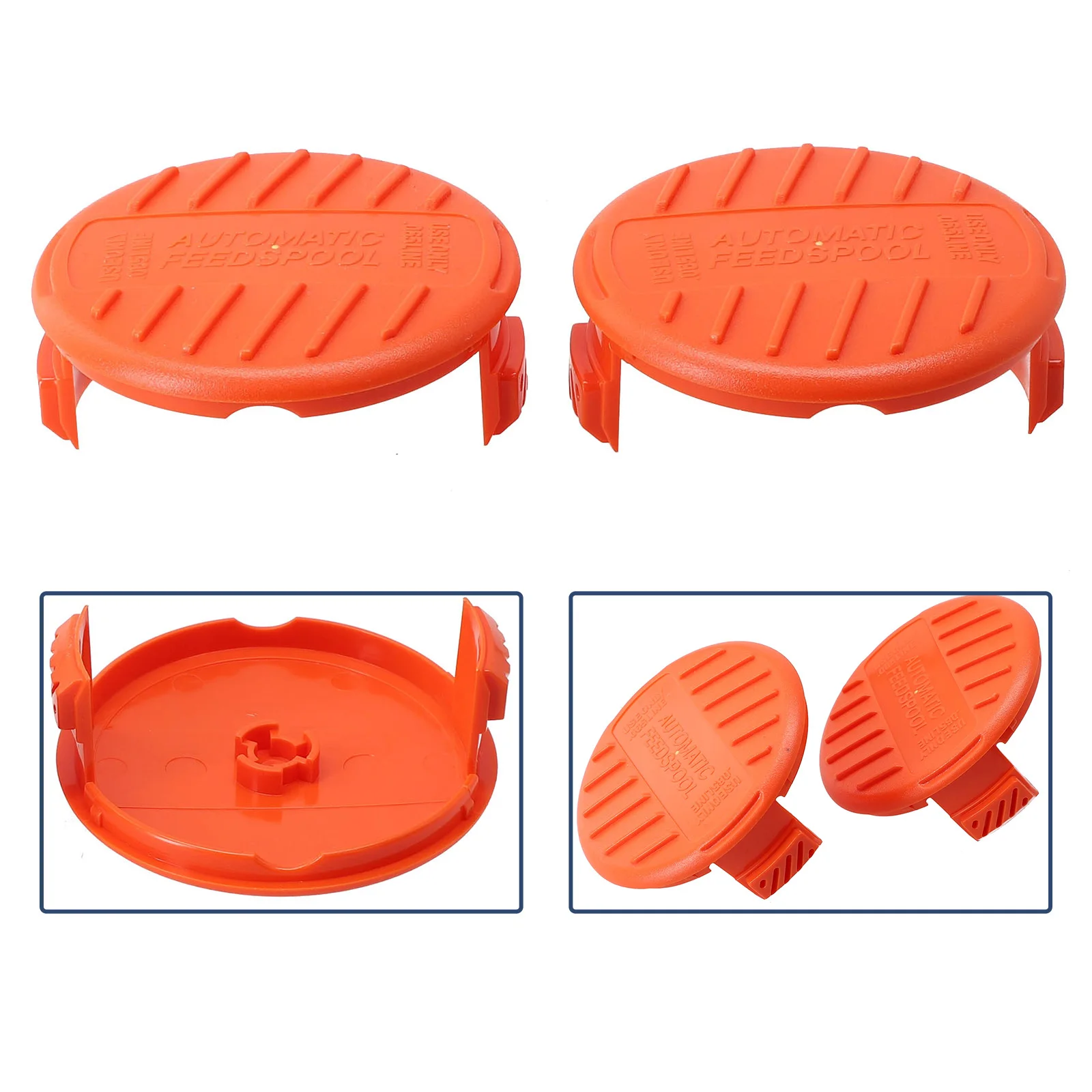 Cover Spool Cap 90624846 Trimmer Accessories Equipment For Black & Decker GH400 GL580 GLC1825 Garden Grass Part