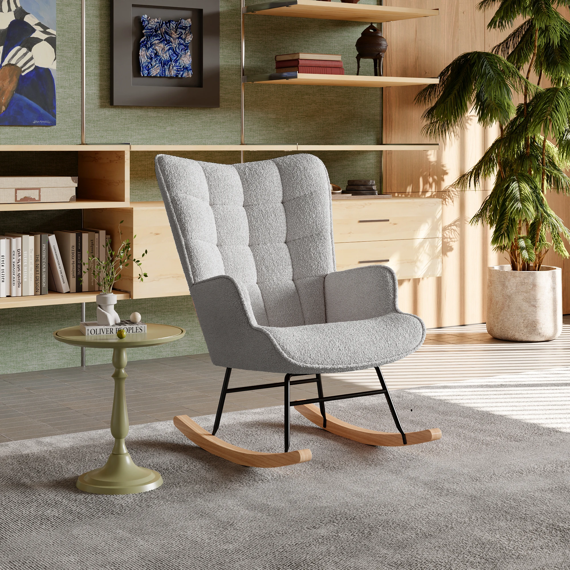 Light Grey-teddy vel